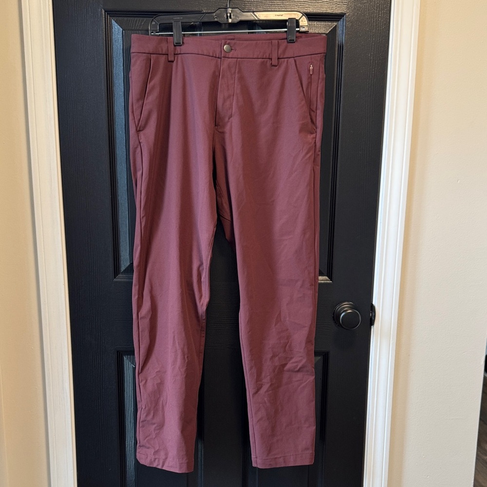 lululemon athletica Men's Maroon Chinos